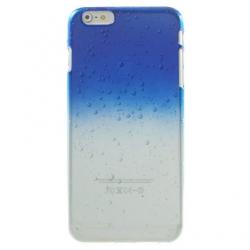 Coque iPhone 6 6S gouttelettes eau - Bleu