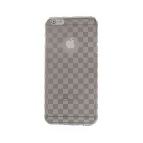 Coque iPhone 6 Plus Damier - Gris