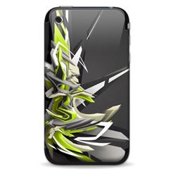 Sticker iPhone 3GS - Swinging - Vert
