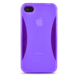 Coque iPhone Jelly - Violet