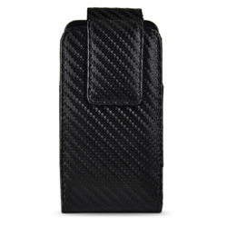 Pochette iPhone Clip Carbone - Noir