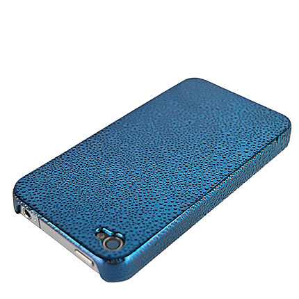 Coque iPhone Gouttelettes - Bleu - photo 4