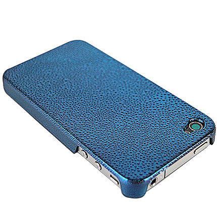 Coque iPhone Gouttelettes - Bleu - photo 5