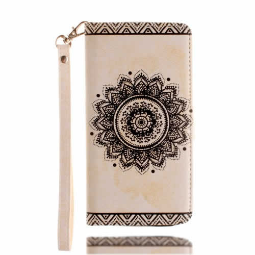 Etui iPhone 7/8 Mandala - Beige