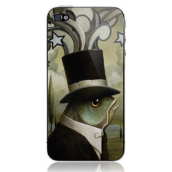 Sticker iPhone 4/4S - The Stranger - Gris