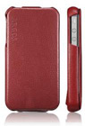 iPhone Etui cuir SGP Argos iPhone 4 (rouge foncé)