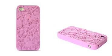 iPhone Coque Filaire iPhone 4 (rose)