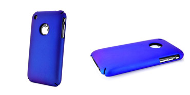 iPhone Coque Dépolie (bleu)