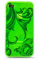 Coque iPhone Ornements - Vert