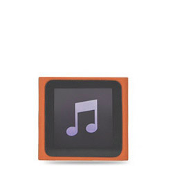 Coque iPod Nano Flex - Orange