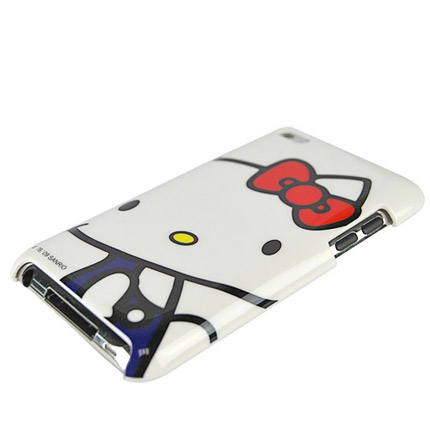 Coque iPod Touch 4 Hello Kitty - Blanc - photo 3