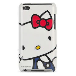 Coque iPod Touch 4 Hello Kitty - Blanc