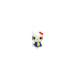 Clip déco Hello Kitty - Blanc
