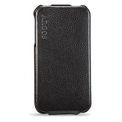 Étui iPhone cuir Argos - Noir