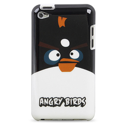 Coque iPod Touch Angry Birds - Noir