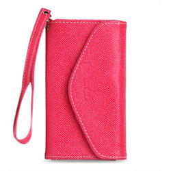 Pochette Portefeuille iPhone - Rose