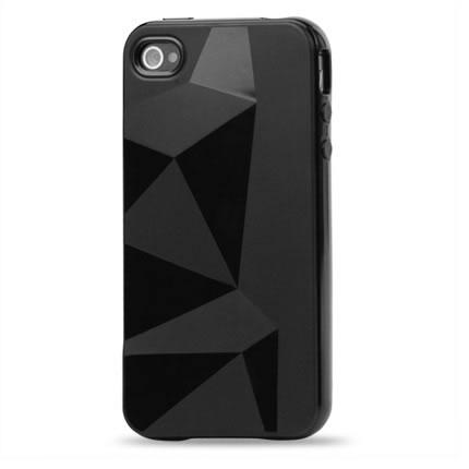 Coque iPhone 3D - Noir