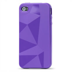 Coque iPhone 4/4S 3D - Violet