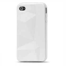 Coque iPhone 4/4S 3D - Blanc