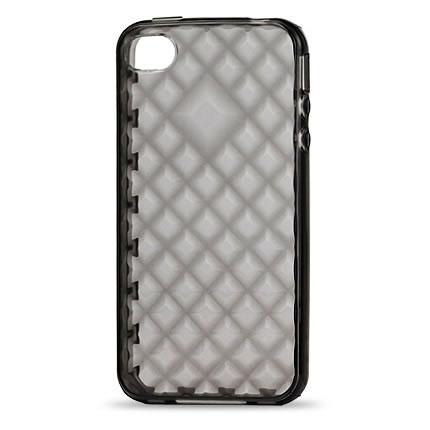 Coque iPhone Diamond - Noir