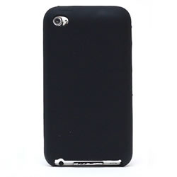 Coque iPod Touch 4 Bubblegum - Noir