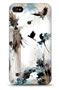 Coque bords compris Jessica Ollivaud - Ombre turquoise