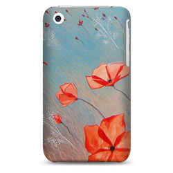 Coque bords compris Amélie Callot - Coquelicot - Bleu