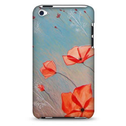 Coque bords compris Amélie Callot - Coquelicot - Bleu