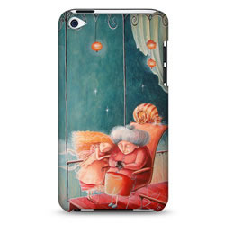 Coque bords compris Amélie Callot - Tendresse - Turquoise