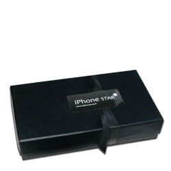 Boîte Cadeau pour coque iPhone/iPod - Noir