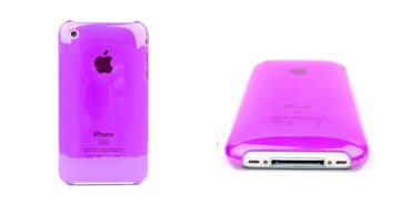 iPhone Coque Cristal (violet)